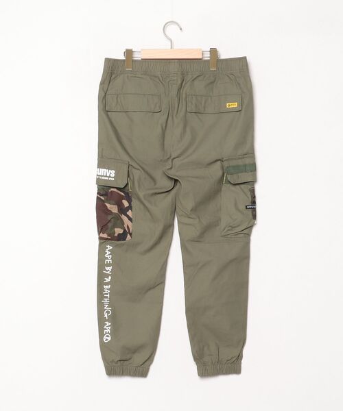 「AAPE BY A BATHING APE」 カーゴパンツ MEDIUM カーキ メンズ_画像2