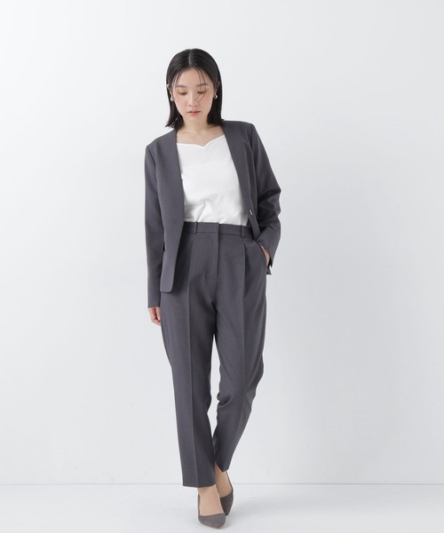 2026年　新品未使用　NATURAL BEAUTY パンツスーツ セットM NATURAL BEAUTY BASIC（ナチュラルビューティーベーシック） パンツ