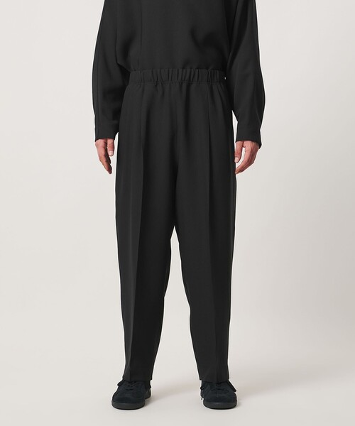 【期間限定価格！】UNITED ARROWS & SONS パンツ ブラック S UNITED ARROWS & SONS by DAISUKE OBANA ワイドパンツ パンツ 「D.O BY