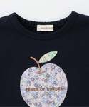 トレーナー リンゴトレーナー キッズ 子供服 女の子の詳細画像2