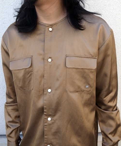 日本製人気 シャツ ブラウス FLAP SATIN SHIRT ZOZOTOWN PayPayモール店 - 通販 - PayPayモール 限定品国産