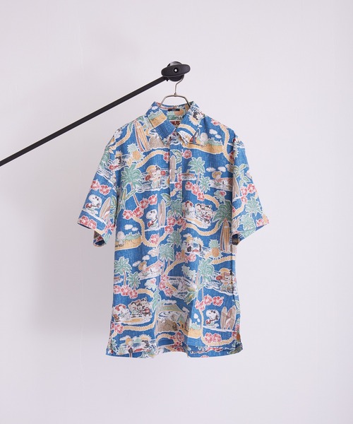 ブラウス シャツ 「PEANUTS/ピーナッツ」M 5252 126 20 CLASSIC SHIRTS(UN) レディース メンズ