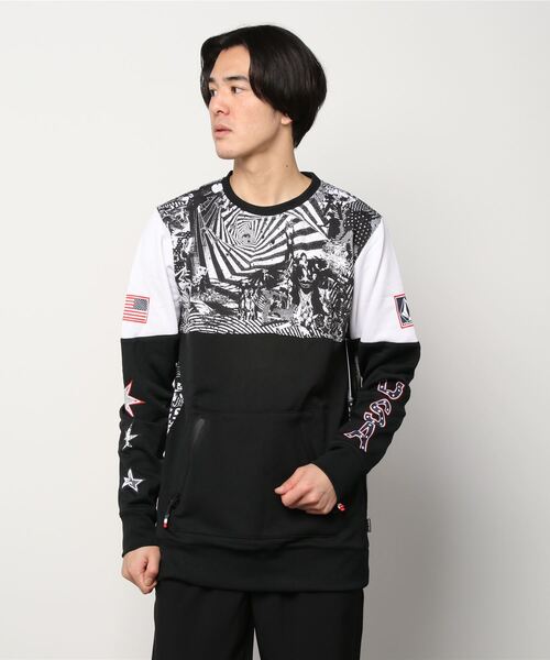 のアパレル スウェット USST LET IT STORM CREW FLEECE ZOZOTOWN PayPayモール店 - 通販 - PayPayモール セールの