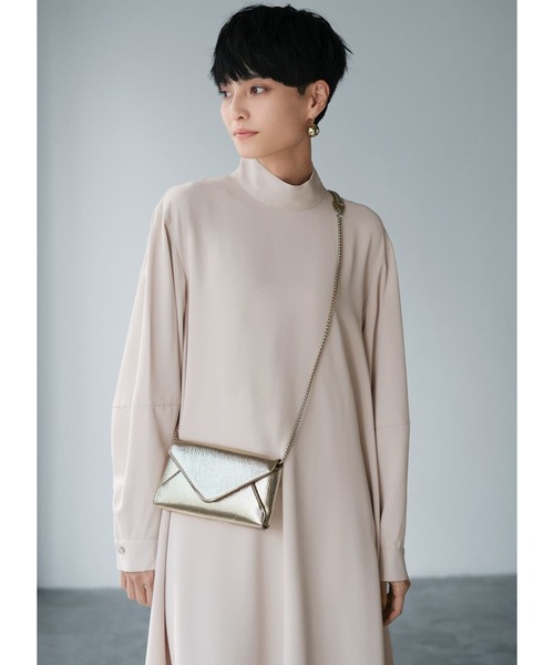 STYLE DELI（スタイルデリ） ワンピース 「LUXE」タイ付きドレープ