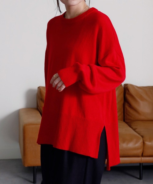 René ❤︎リブ編み 長袖セーター RANAN ニット セーター 「新色追加」裾リブニットプルオーバー