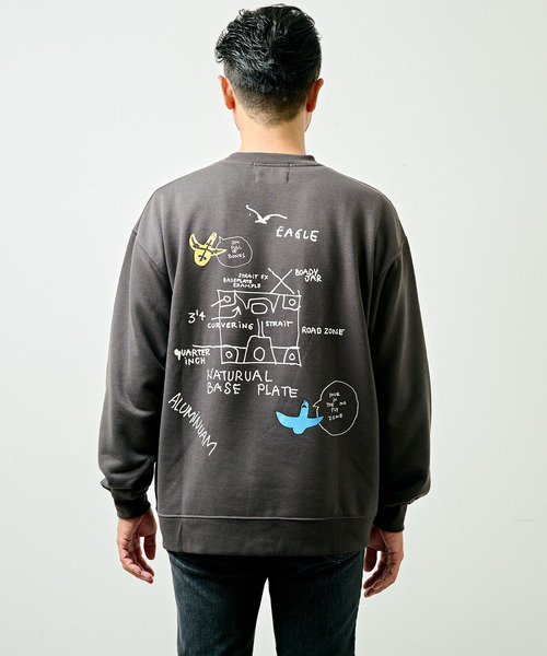 MEN'S MELROSE トレーナー スウェット 「別注」MARK GONZALES×MASTER