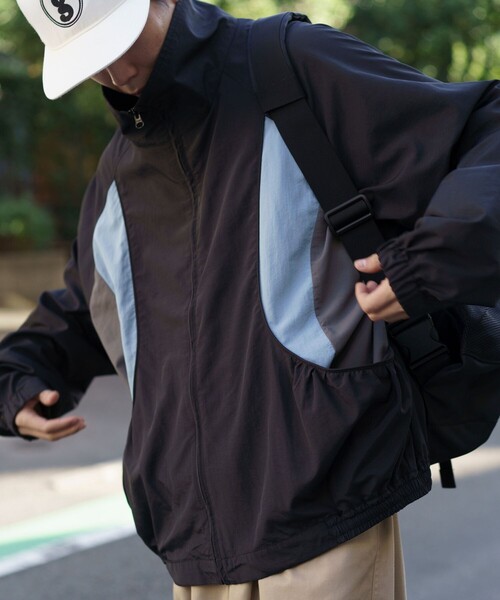 FREAK'S STORE ブルゾン アウター 限定展開 Relax Fit 配色