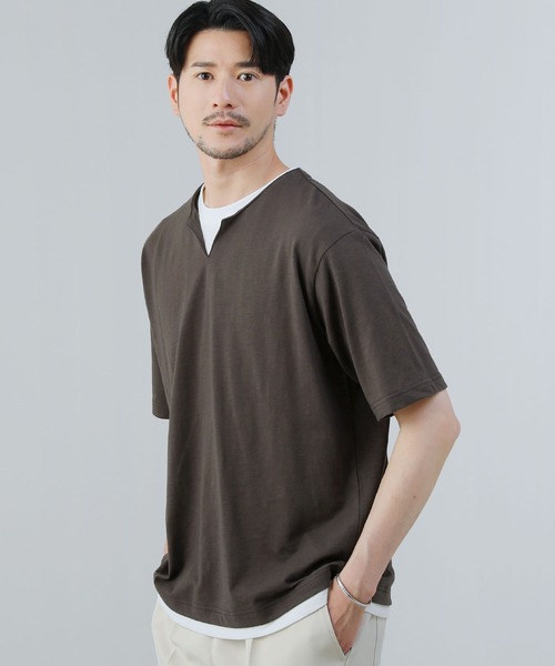 ENFOLD - 完売品 ENFOLD エンフォルド CLEAR 天竺 レイヤード T