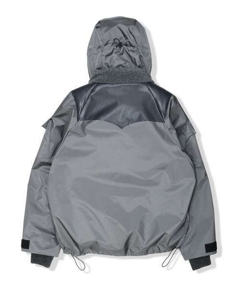 ブルゾン アウター elephant TRIBAL fabrics Down Vest Mountain Parka Shell メンズの画像