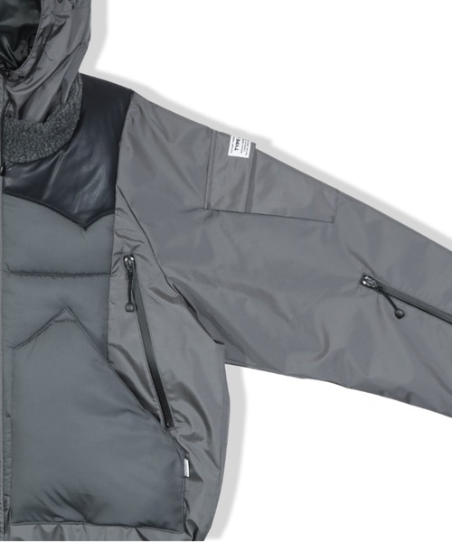 ブルゾン アウター elephant TRIBAL fabrics Down Vest Mountain Parka Shell メンズの画像