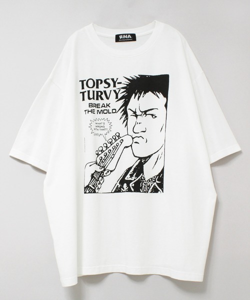 RNA（アールエヌエー） tシャツ M2245 パンクスメガBIG T