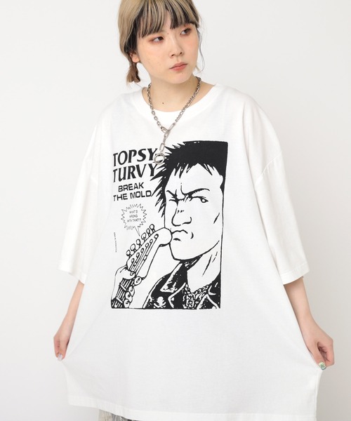 RNA（アールエヌエー） tシャツ M2245 パンクスメガBIG T