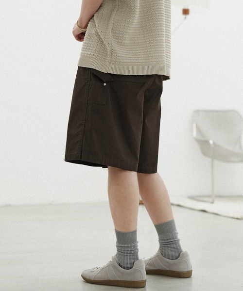 WYM LIDNM パンツ UTILITY WIDE SHORTS メンズ : ZOZOTOWN Yahoo