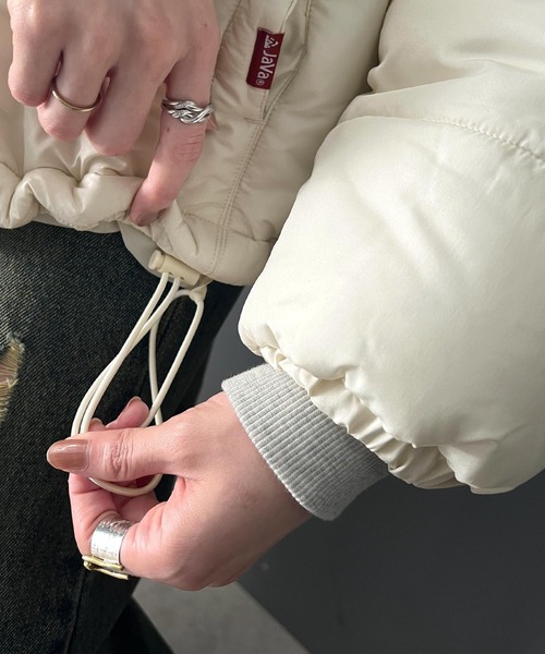 Java ブルゾン アウター 「Javaジャバコラボ」ふわり軽い着心地