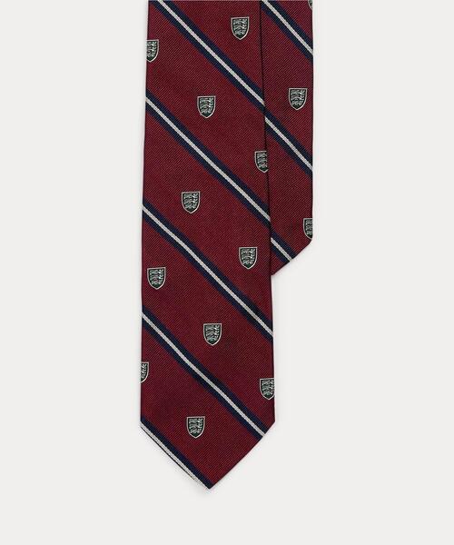 Polo Ralph Lauren ストライプ ネクタイ POLO RALPH LAUREN ネクタイ ストライプド シルク レップ クラブ