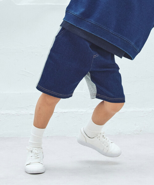 COMME CA ISM（コムサイズム） ハーフパンツ パンツ 短パン ストレッチ