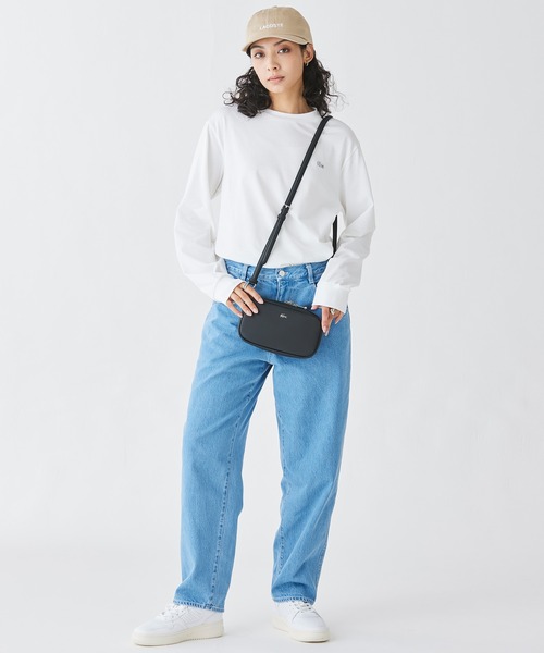 LACOSTE ショルダーバッグ バッグ デイリーシティ 鹿の子