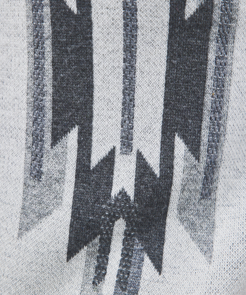 DESIGNWORKS（デザインワークス） カーディガン 「チマヨ柄」ジップ