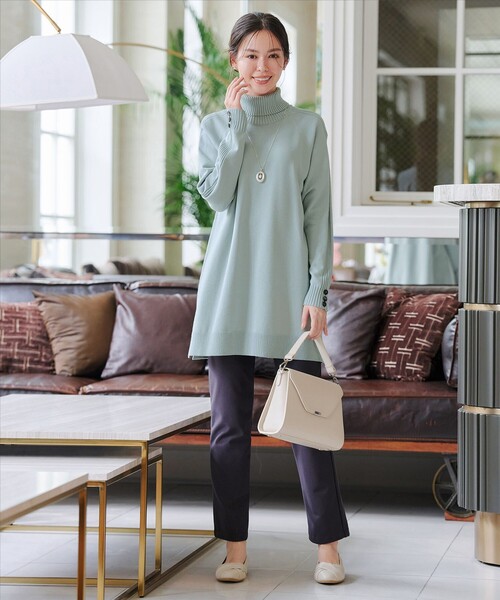 お値下げ！エンフォルド 安田美沙子さん 着用 ニット Tiaclasse ニット セーター 「安田美沙子さん着用・選べる2type