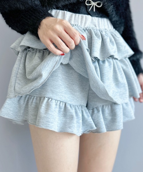 palesop ♡ スウェット フリル ミニスカート スウェットフリルティアードミニスカート – WEGO ONLINE STORE