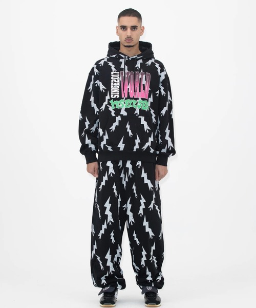 スウェット・トレーナー YESEYESEE SN World Hoodie Black YS243TSWHO02BLK YESEYESEE パーカー SN World Hoodie メンズ レディース