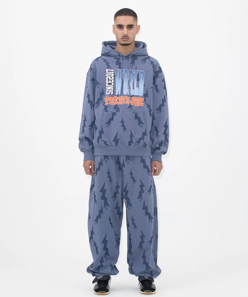 スウェット・トレーナー YESEYESEE SN World Hoodie Black YS243TSWHO02BLK YESEYESEE パーカー SN World Hoodie メンズ レディース