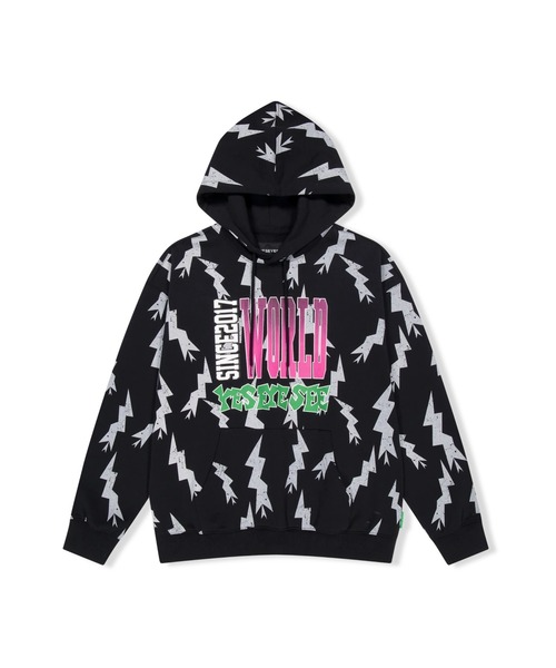 スウェット・トレーナー YESEYESEE SN World Hoodie Black YS243TSWHO02BLK YESEYESEE パーカー SN World Hoodie メンズ レディース