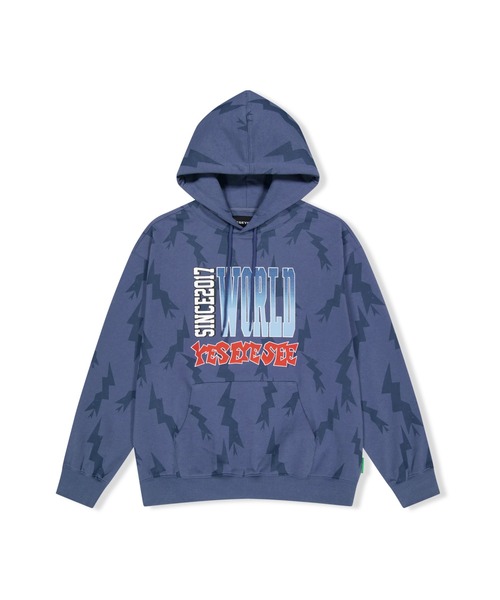 スウェット・トレーナー YESEYESEE SN World Hoodie Black YS243TSWHO02BLK YESEYESEE パーカー SN World Hoodie メンズ レディース