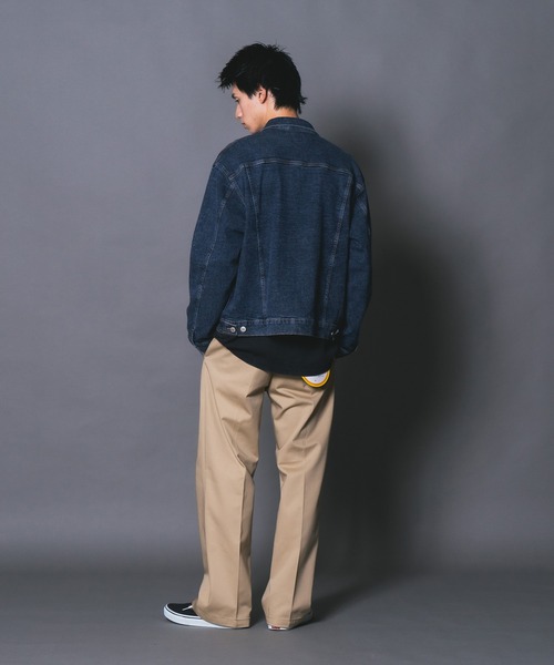 チノパン 「DICKIES/ディッキーズ」TCツイルワイドストレートパンツ メンズ レディース_19