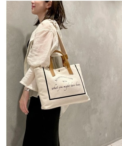 Samantha Thavasa Petit Choice トートバッグ メッセージ