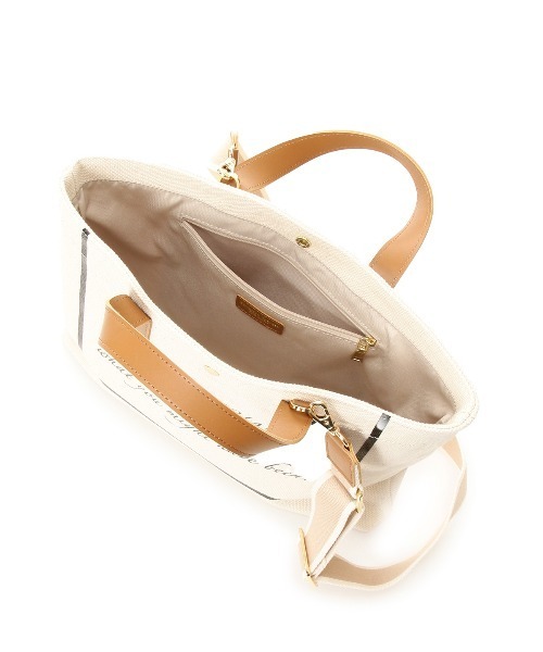 大人気!! Samantha Thavasa Petit Choiceキャンバスバッグ(横型) Samantha Thavasa Petit Choice｜メッセージキャンバスバッグ