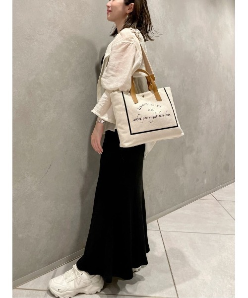 大人気!! Samantha Thavasa Petit Choiceキャンバスバッグ(横型) メッセージキャンバスバッグ(横型)（トートバッグ）｜Samantha