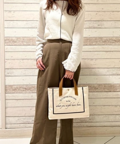 Samantha Thavasa Petit Choice トートバッグ メッセージ
