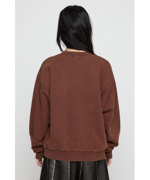 LAGUA GEM トレーナー スウェット PATCH WORK WASH レディース