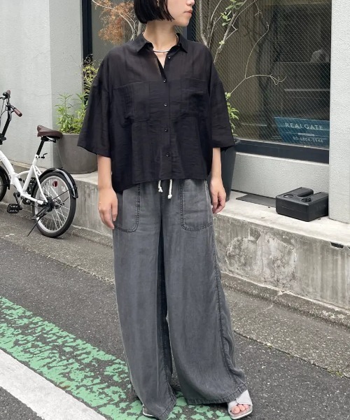 ROSE BUD　デニムパンツ　Mサイズ　グレー ROSE BUD ジーンズ デニム デニムパンツ LIGHT OZ DENIM PANTS