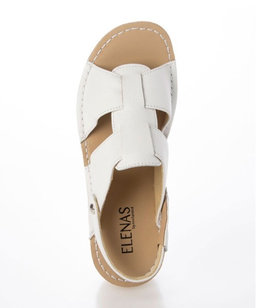 サンダル・ミュール STRAP LEATHER SANDALS enchanted サンダル 本革2WAYミュールスリングバックTストラップ