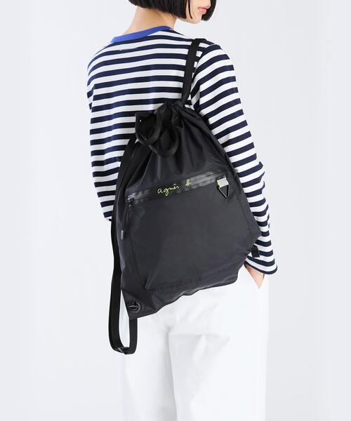 美品】agnes b アニエスベー　バックパック　リュック　ユニセックス　A4可 ユニセックス】 バックパック (XAS08－04) ｜agnès b. VOYAGE