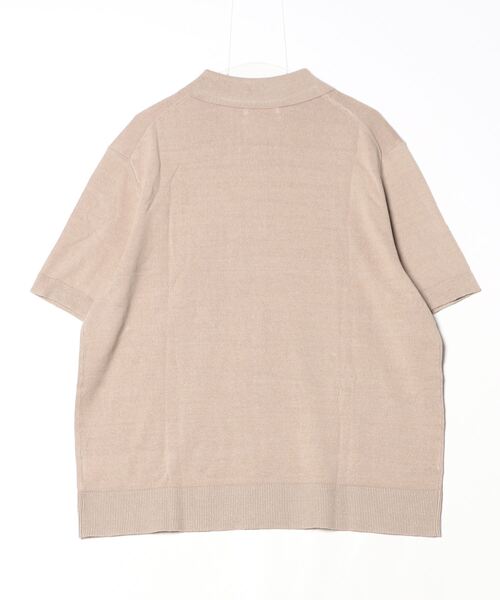 リネンコットンニットポロシャツ zz-4220012060006_425-1.jpg?