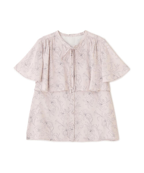 PROPORTION BODY DRESSING ブラウス シャツ 半袖レイヤード