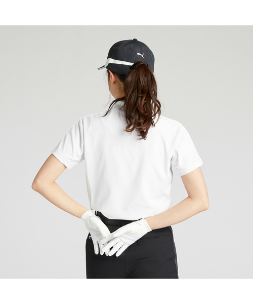 tシャツ PUMA プーマ ウィメンズ ゴルフ SB フロント グラフィック モックネック シャツ レディース PUMA tシャツ プーマ ウィメンズ ゴルフ SB フロント