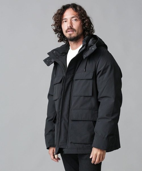 NANO universe（ナノ・ユニバース） ダウンジャケット「NISHIKAWA