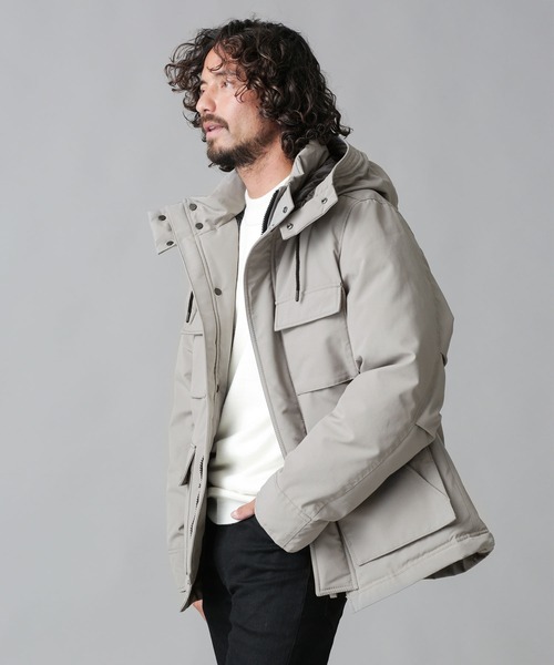 NANO universe（ナノ・ユニバース） ダウンジャケット「NISHIKAWA