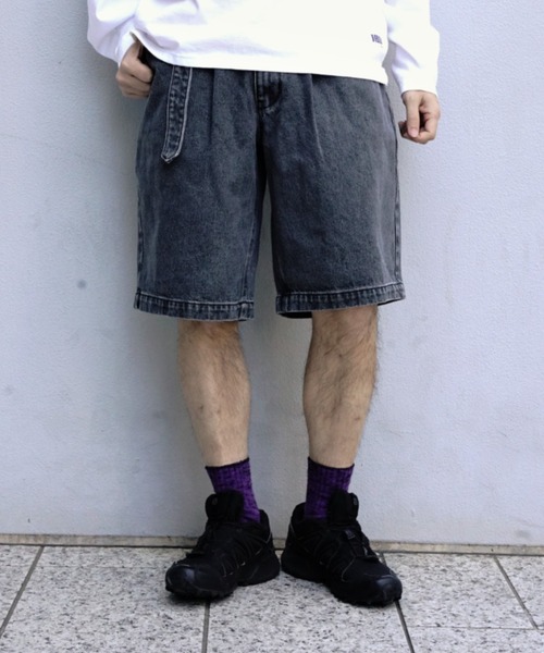 BEAVER（ビーバー） パンツ B omnivore/ビーオムニボー DENIM BELT