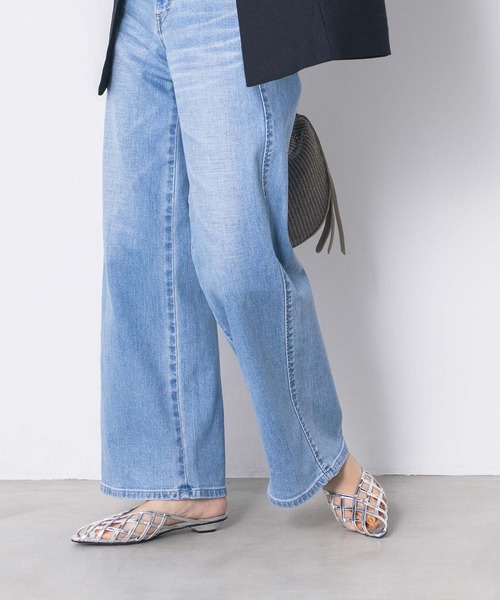 Gready Brilliant パンプス メッシュフラットミュール