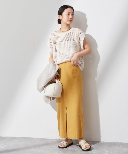 限定アウトレットセール：通販 journal standard L'essage スカート 「追加」バイオリネン スカート