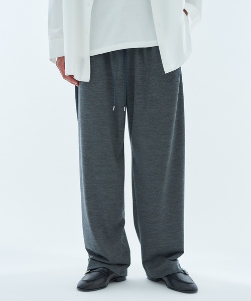 COLUMN（コラム） パンツ COLUMN / ウール ワイドトラウザーズ 「THE