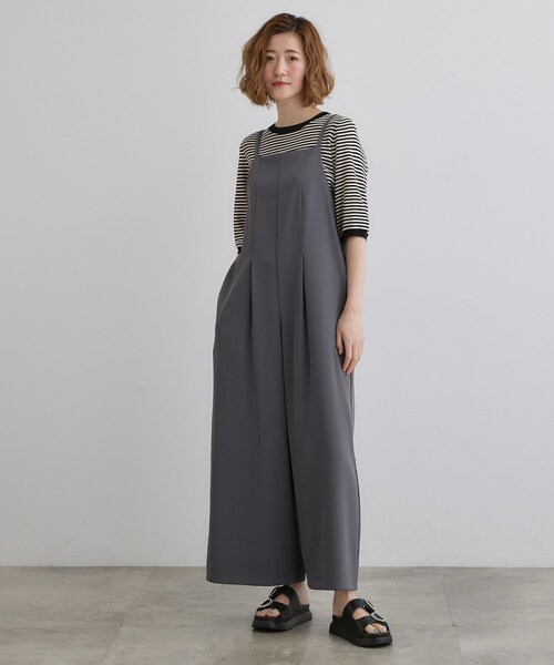 grove（グローブ） サロペット オーバーオール 一枚でこなれる、大人の