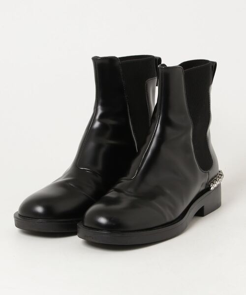 CHARLES ＆ KEITH 「charles&keith」 ビジューショートブーツ 36