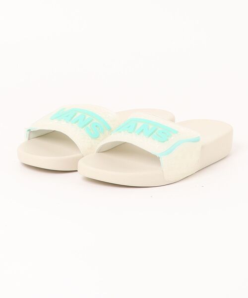 【VANS】ヴァンズ OVERS SLIDE V7350 CL.WFL CLR/BEIGE 国内発送 VANS サンダル ヴァンズ OVERS SLIDE オーバーズ スライド V7350