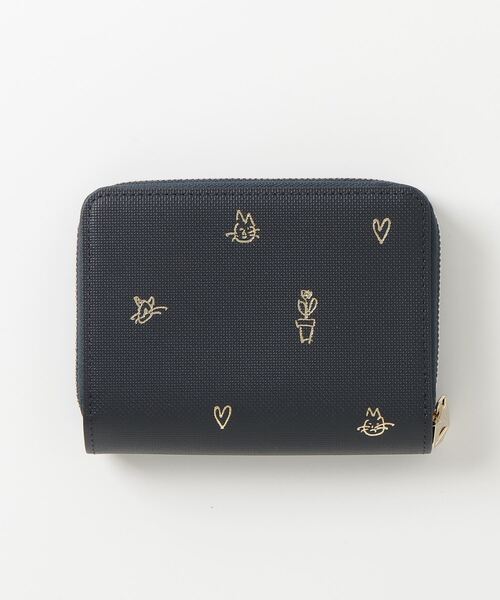 【Paul Smith】インカスレザー 2つ折り財布 ロゴ ドゥードゥル Paul Smith】インカスレザー 2つ折り財布 ロゴ ドゥードゥル